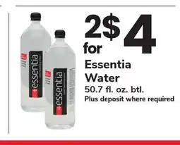 ACME Essentia Water offer