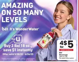 ACME Bai Beverage offer