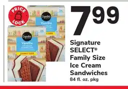 ACME Signature SELECT Family Size Ice Cream Sandwiches offer