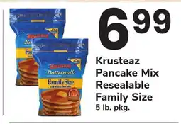 ACME Krusteaz Pancake Mix Resealable Family Size offer