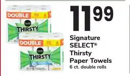 ACME Signature SELECT Thirsty Paper Towels offer