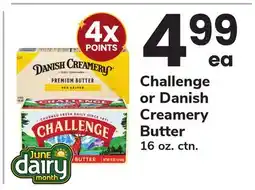 ACME Challenge or Danish Creamery Butter offer