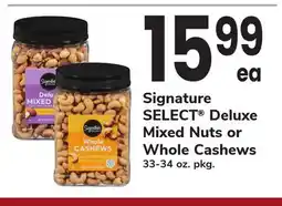 ACME Signature SELECT Deluxe Mixed Nuts or Whole Cashews offer