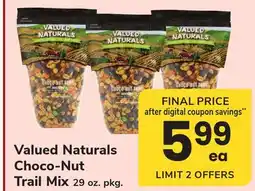 ACME Valued Naturals Choco-Nut Trail Mix offer