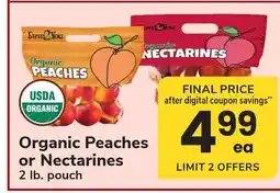 ACME Organic Peaches or Nectarines offer