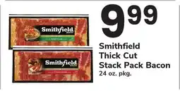 ACME Smithfield Thick Cut Stack Pack Bacon offer