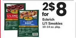ACME Eckrich Li'l Smokies offer