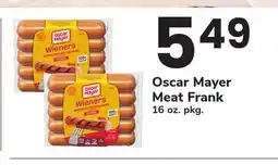 ACME Oscar Mayer Meat Frank offer