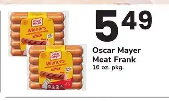 ACME Oscar Mayer Meat Frank offer