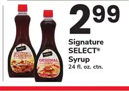 ACME Signature SELECT Syrup offer