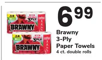 ACME Brawny 3-Ply Paper Towels offer