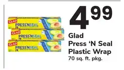 ACME Glad Press 'N Seal Plastic Wrap offer