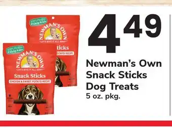 ACME Newman's Own Snack Sticks Dog Treats offer