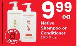 ACME Native Shampoo or Conditioner offer