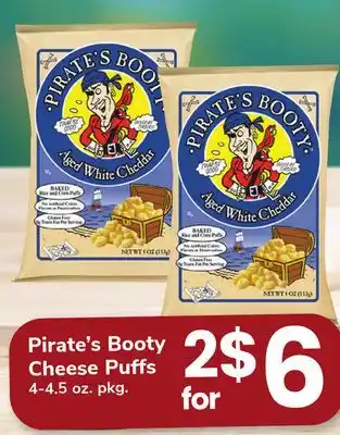 ACME Pirate's Booty Cheese Puffs offer