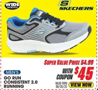 Big 5 SKECHERS GO RUN CONSISTENT 2.0 offer