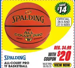 Big 5 Spalding All Court Pro TF Basketball offer