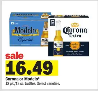 Meijer Corona or Modelo offer