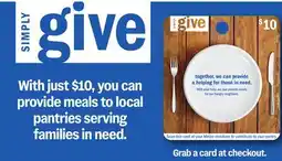 Meijer Simply Give offer