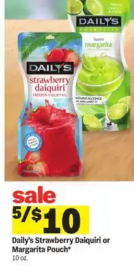 Meijer Daily's Strawberry Daiquiri or Margarita Pouch offer