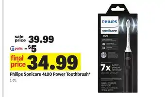 Meijer Philips Sonicare 4100 Power Toothbrush offer