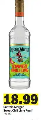 Meijer Captain Morgan Sweet Chili Lime Rum offer