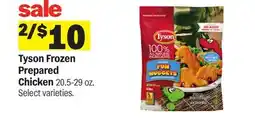 Meijer Tyson Frozen Prepared Chicken offer