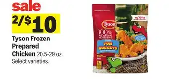 Meijer Tyson Frozen Prepared Chicken offer