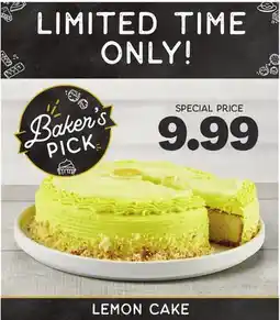 Meijer Bakery Cakes offer