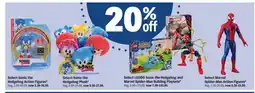 Meijer Select Sonic the Hedgehog Action Figures offer