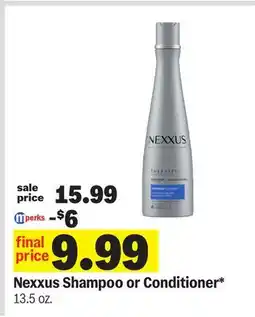 Meijer Nexxus Shampoo or Conditioner offer