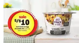 Meijer Just Crack an Egg Scramble Kit offer