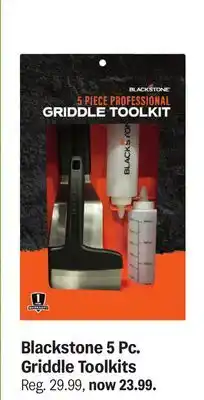 Meijer Blackstone 5 Pc. Griddle Toolkits offer