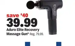 Meijer Aduro Elite Recovery Massage Gun offer
