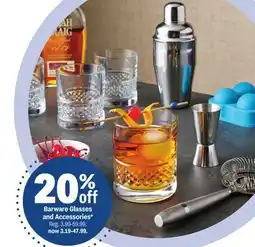 Meijer Barware Glasses and Accessories offer