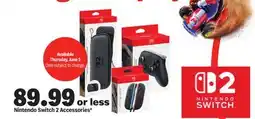 Meijer Nintendo Switch 2 Accessories offer