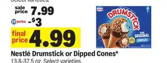 Meijer Nestlé Drumstick or Dipped Cones offer
