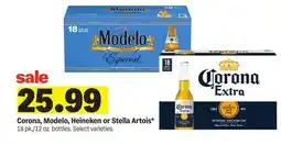 Meijer Corona, Modelo, Heineken or Stella Artois offer