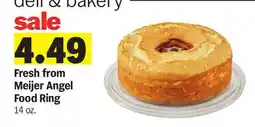 Meijer Meijer Angel Food Ring offer