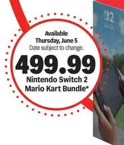 Meijer Nintendo Switch 2 Mario Kart Bundle offer
