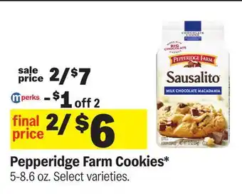 Meijer Pepperidge Farm Cookies offer
