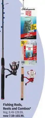 Meijer Fishing Rods, Reels and Combos offer
