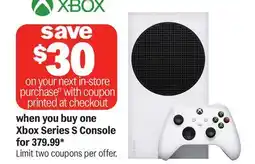 Meijer Xbox Series S Console offer