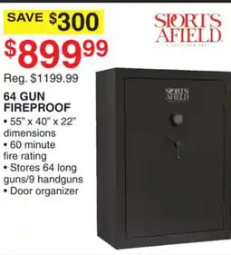 Dunham's Sports 64 GUN FIREPROOF offer