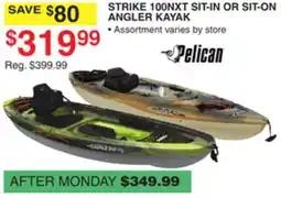 Dunham's Sports SIT-IN OR SIT-ON ANGLER KAYAK offer