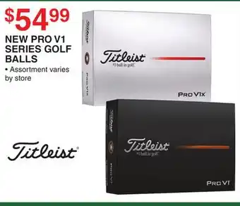 Dunham's Sports TITLEIST PRO V1 SERIES GOLF BALLS offer