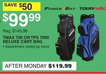 Dunham's Sports TMAX 700 OR TPS 7000 DELUXE CART BAG offer