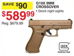 Dunham's Sports G19X 9MM CROSSOVER SIGHTS offer