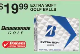 Dunham's Sports BRIDGESTONE EXTRA SOFT GOLF BALLS offer