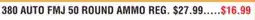Dunham's Sports 380 AUTO FMJ 50 ROUND AMMO offer